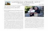 Lawrencian Chronicle Fall 2015