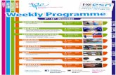 Weekly Programme n°12