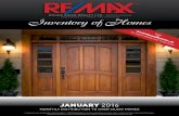 RE/MAX Rouge River 'Inventory of Homes' (Mailing) - JAN 2016