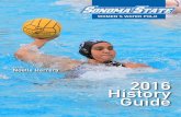 2016 Sonoma State Women's Water Polo History Guide