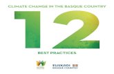Climate change on basque country 12 good practices