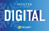 Excalibur Games Digital products, Jan – April 2016