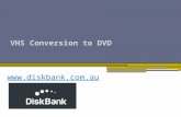 VHS Conversion to DVD -