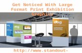 Get Noticed With Large Format Print Exhibition Graphics