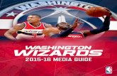 2015-16 Washington Wizards Media Guide