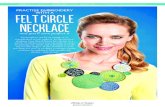 Felt circle necklace mit6