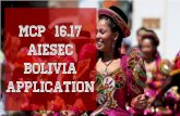 MCP 16.17 AIESEC Bolivia - Second Round