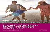 Crowne Plaza Yas Island - January 2016