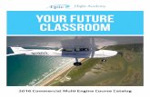 Commercial Multi Engine Course