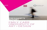 Emily Carr University President's Report 2016
