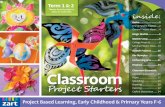 Classroom Project Starters Terms 1 & 2 2016