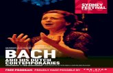 Bach and his Dutch Contemporaries Program