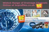 Drainage channel – bcprofiles co uk