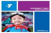 Vanderbilt YMCA 2016 Summer Camp Brochure