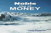 Noble Use Of Money