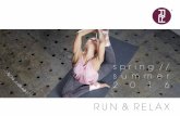 Run & Relax Catalogue Spring//Summer 16