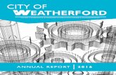 City of Weatherford Annual Report 2016