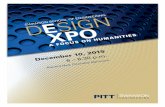 Swanson School Fall 2015 Design Expo: A Focus on Humanities