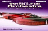 String & Full Orchestra Catalogue 2016 - Alfred Music Australia