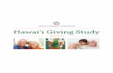 Hawaii Giving Study 2015