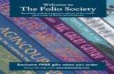 The Folio Society 2016 Catalogue - UK