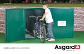 Asgard Single Bike Locker Product Guide