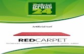 Artificial turf Red Carpet - Artificialgrass24.co.uk