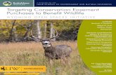 B-1266: Targeting Conservation Easement Purchases to Benefit Wildlife