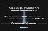 AIESEC in Pakistan -  MC Application 16.17