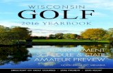 Wisconsin Golf 2016 Yearbook