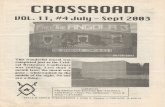 Crossroad, Vol. 11, No. 4, July - September 2003