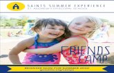 Saints Summer Experience 2016