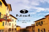 Island Studio - Travel Journal: Italy