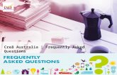 Cre8 Frequently Asked Questions Australia