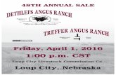 Dethlefs Angus Ranch and Treffer Angus Ranch 48th Annual Sale