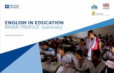 Bihar education summary report