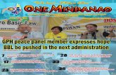 One Mindanao - March 11, 2016
