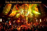 Top rated party halls in mumbai