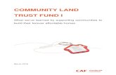 Community Land Trust Fund 1 report