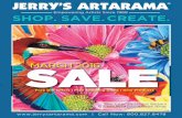 Jerry's Artarama March 2016 Sale
