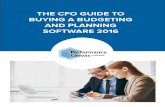 CFO Guide To Buying A Budgeting And Planning Software