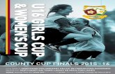 Northamptonshire County FA: U16 Girls & Women's County Cup Finals Programme