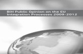 BiH Public Opinion on the EU Integration Process 2009-2012