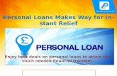 Unsecured Personal Loans - Secure Your Life from Financial Problems