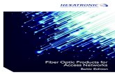 Fiber Optic Products for Access Networks Baltic Edition | Hexatronic - HCI