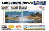 Lakeshore News, April 01, 2016