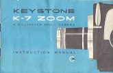 Keystone K-7 Zoom 8mm