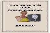 Diet - 20 ways to success