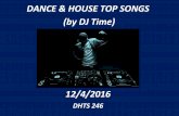 DANCE & HOUSE TOP SONGS 12/4/2016
