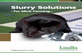Slurry Solutions - For Mink Farming...